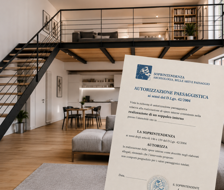 opere interne vincolo paesaggistico