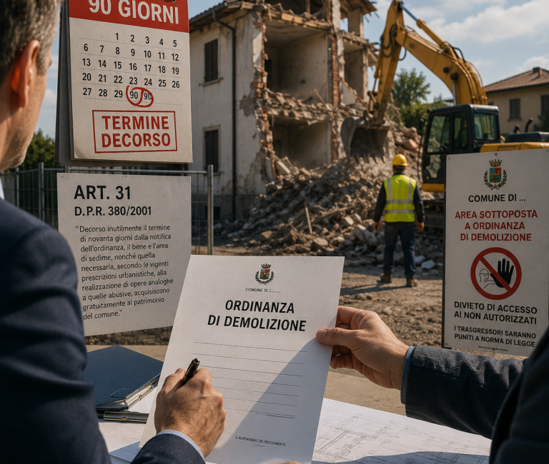 demolire spontaneamente